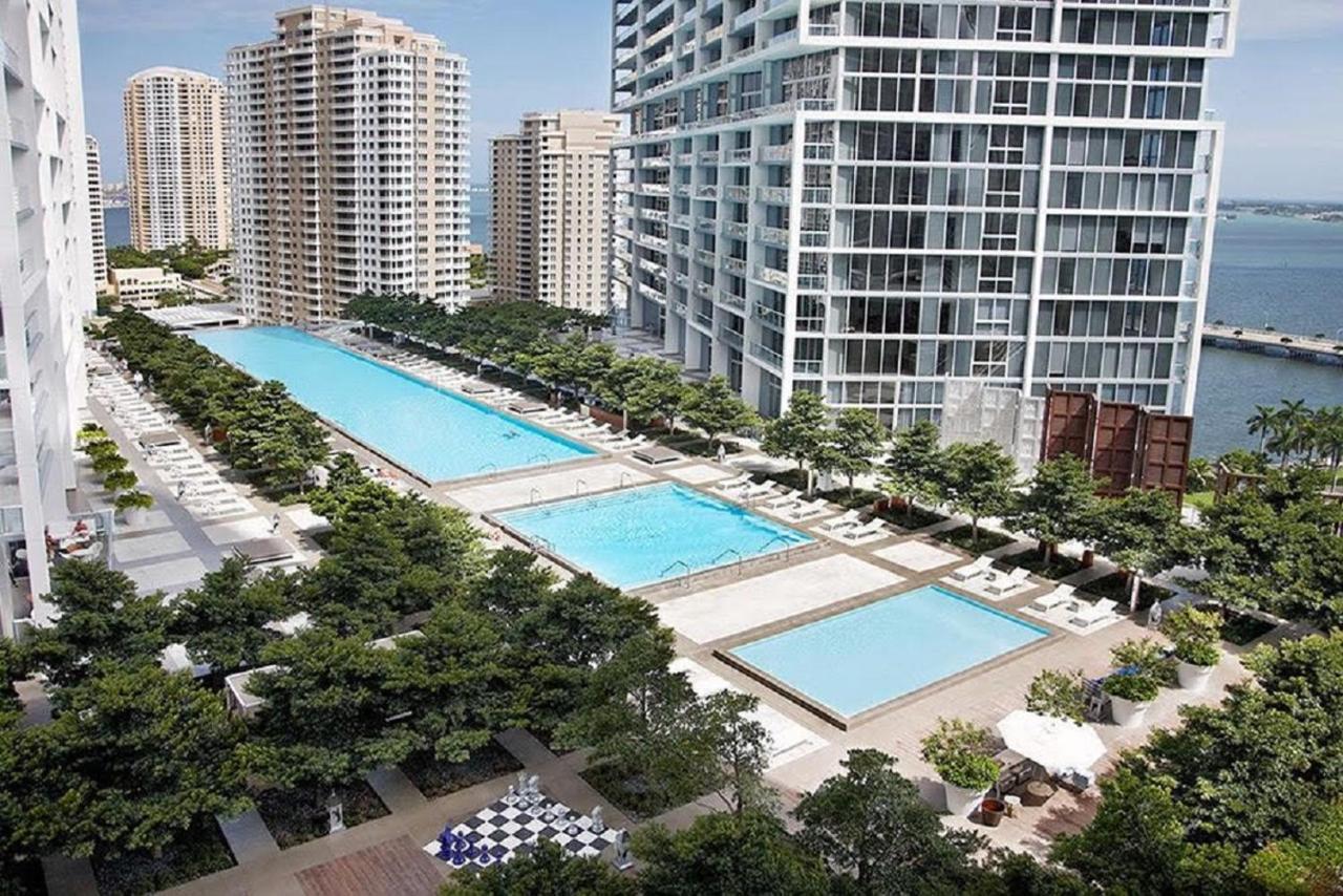 Icon Brickell-29Th Floor Ocean Views-Free Spa Майами Экстерьер фото